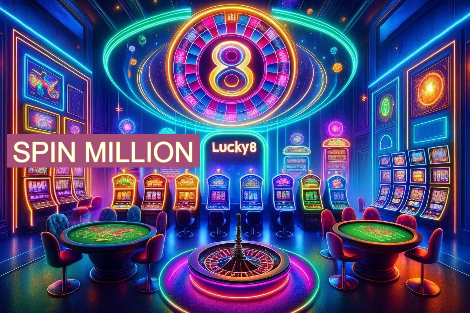 Jogos emocionantes no SPIN MILLION